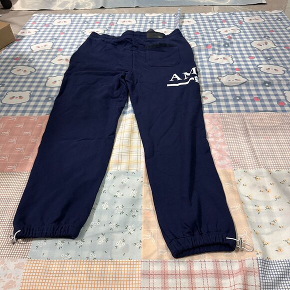 Amiri Blue Casual Pants - Picture 4 of 6